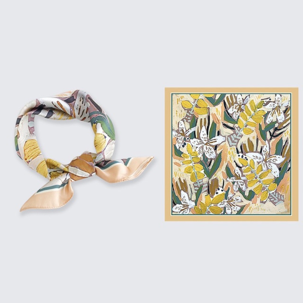 Boho Versatile Chic Neck Square Scarf Wrap Purse